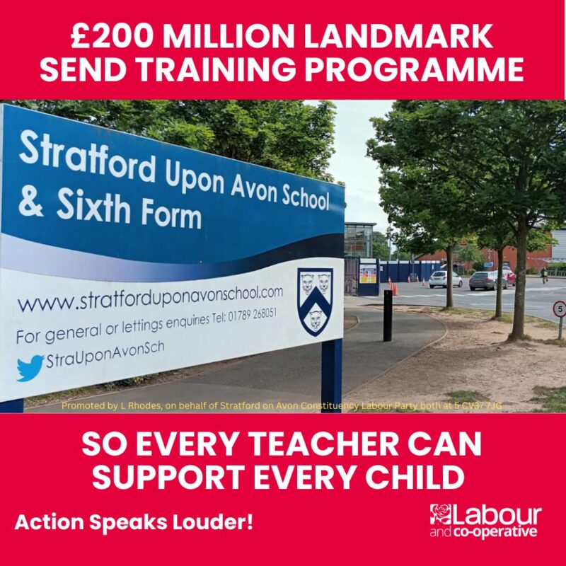 £200m SEND training announcement